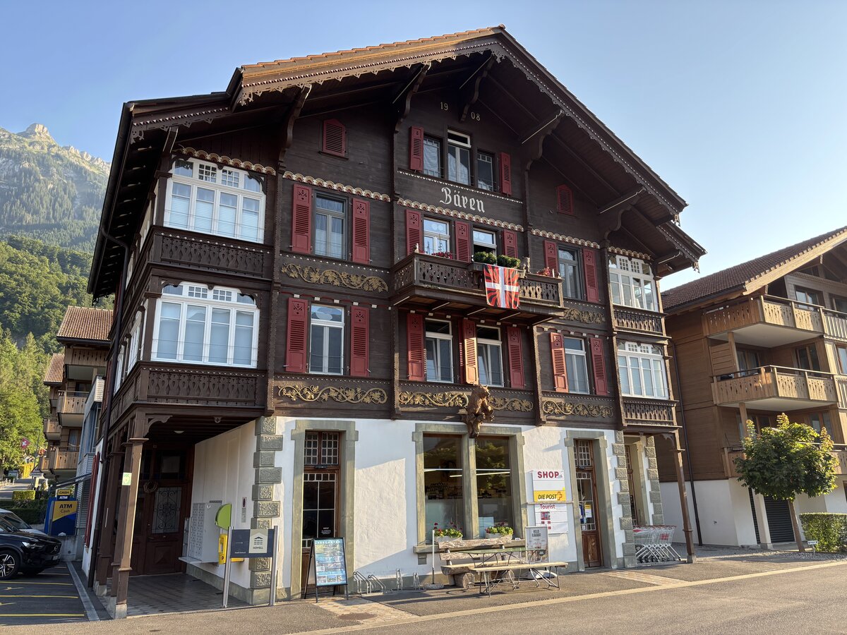 Straße in Iseltwald